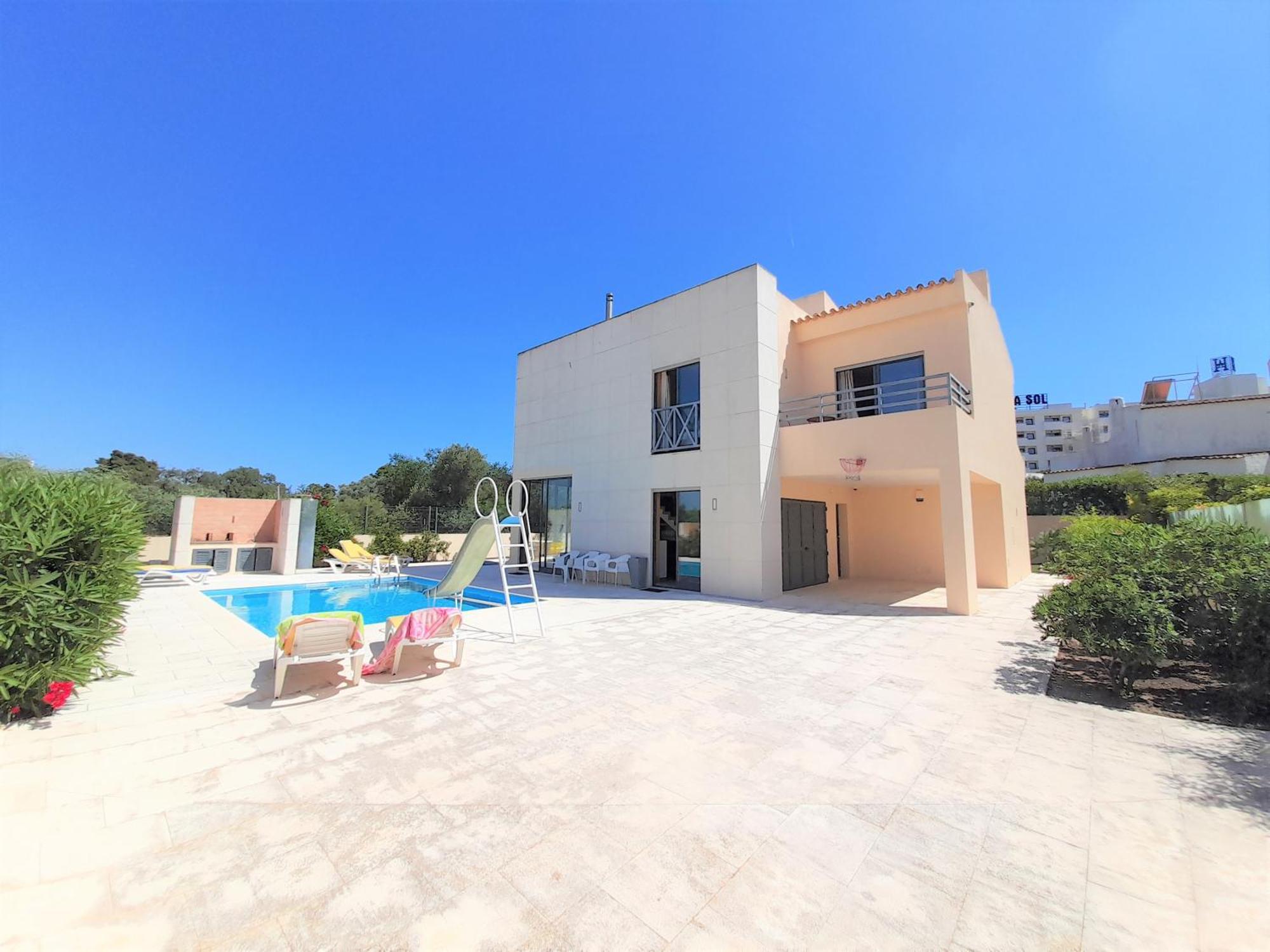 Villa Paula With Private Pool Close To The Beach And Strip Albufeira Exterior foto